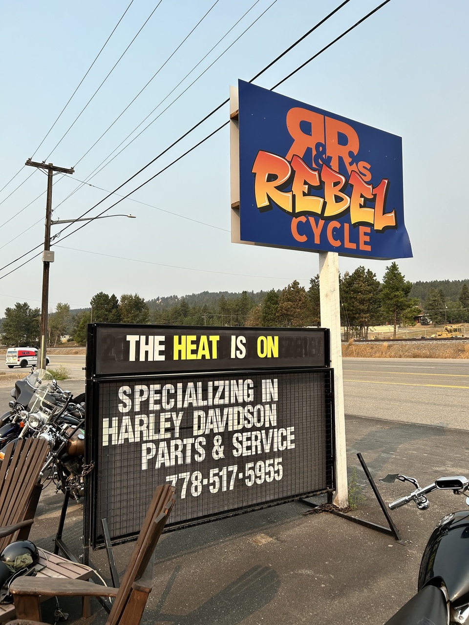 Wanted to give a shout out to REBEL Cycle in Cranbrook, BC. Great service for all makes! Needed a back tire on our ride and didn’t want to hold up the group! Fastest tire change ever!